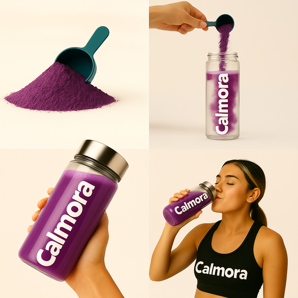 CALMORA™ — THE PURPLE DRINK