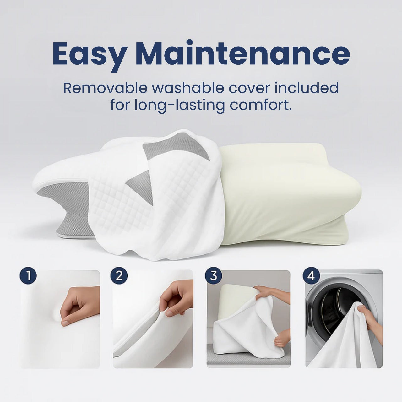 Calmora™ — The Orthopedic Pillow That Changes Everything