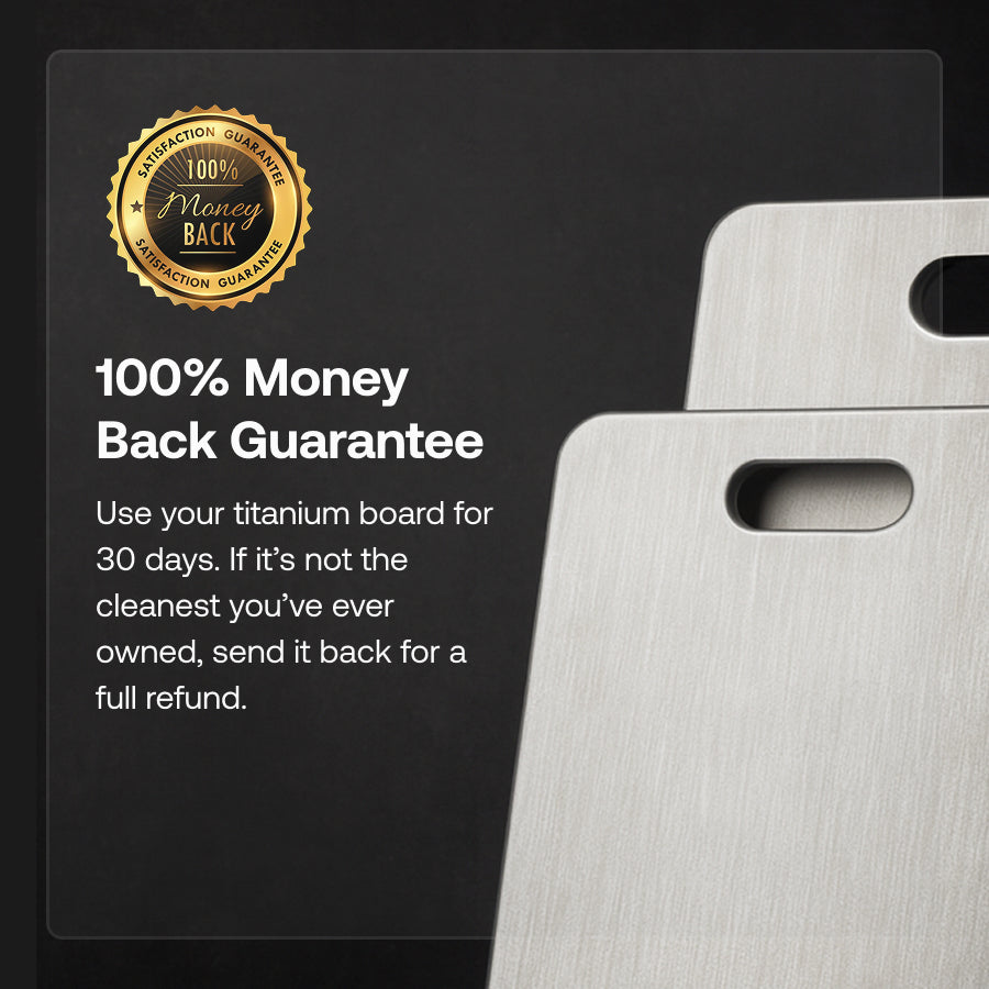 100% Authentic Japanese Titanium Cutting Board