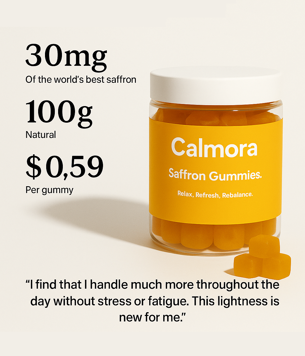 Saffron Gummies for Low Mood & Depression Support