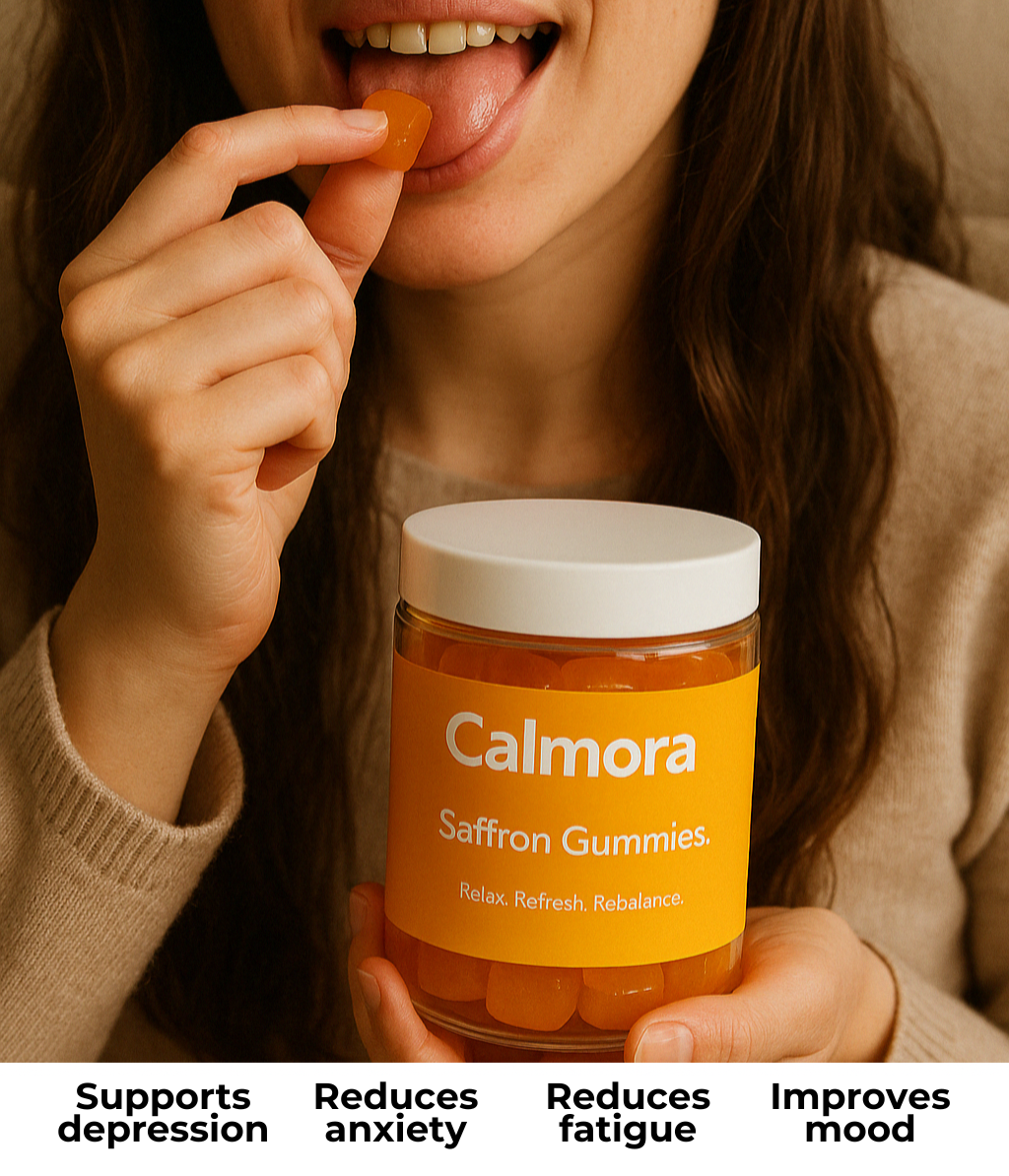 Saffron Gummies for Low Mood & Depression Support