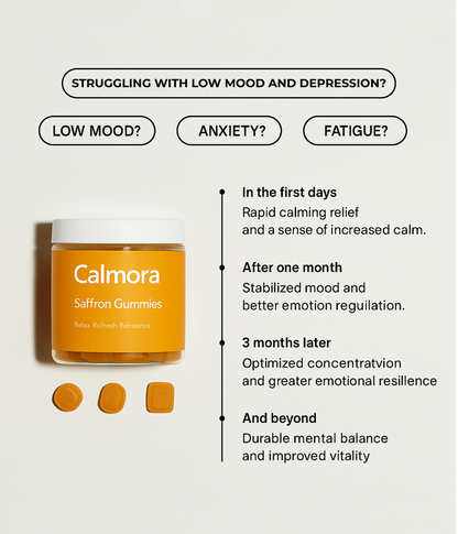 Saffron Gummies for Low Mood & Depression Support