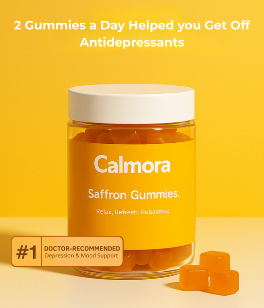 Saffron Gummies for Low Mood & Depression Support