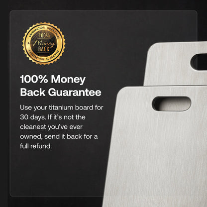 100% Authentic Japanese Titanium Cutting Board